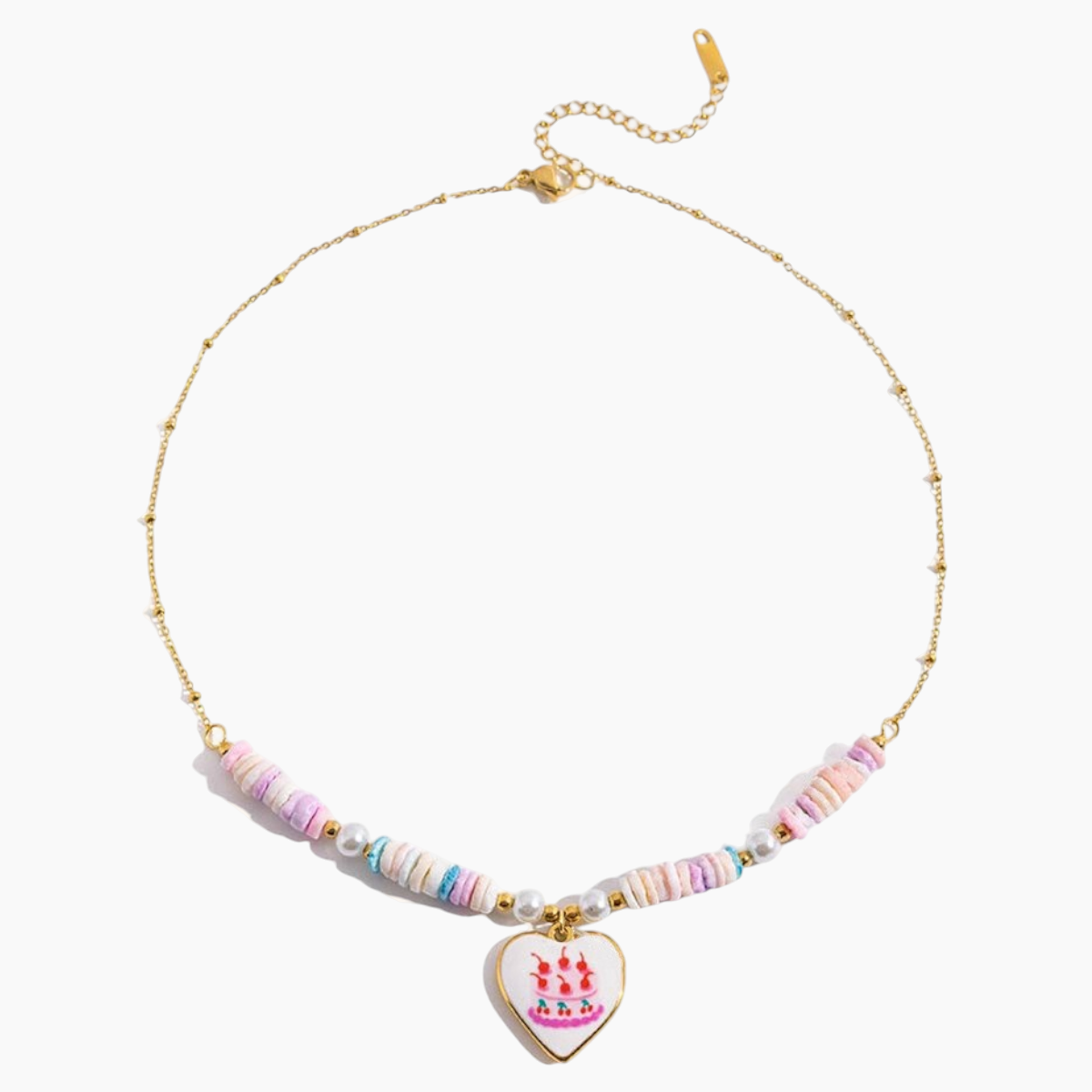 Sweet Celebration Beaded Necklace