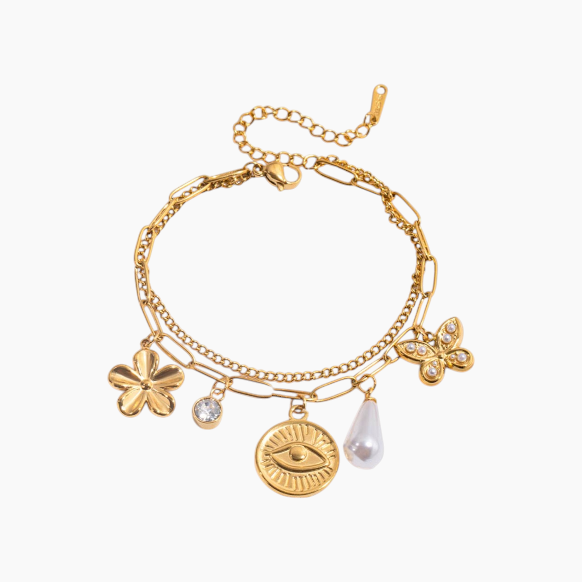 Charm Layered Bracelet