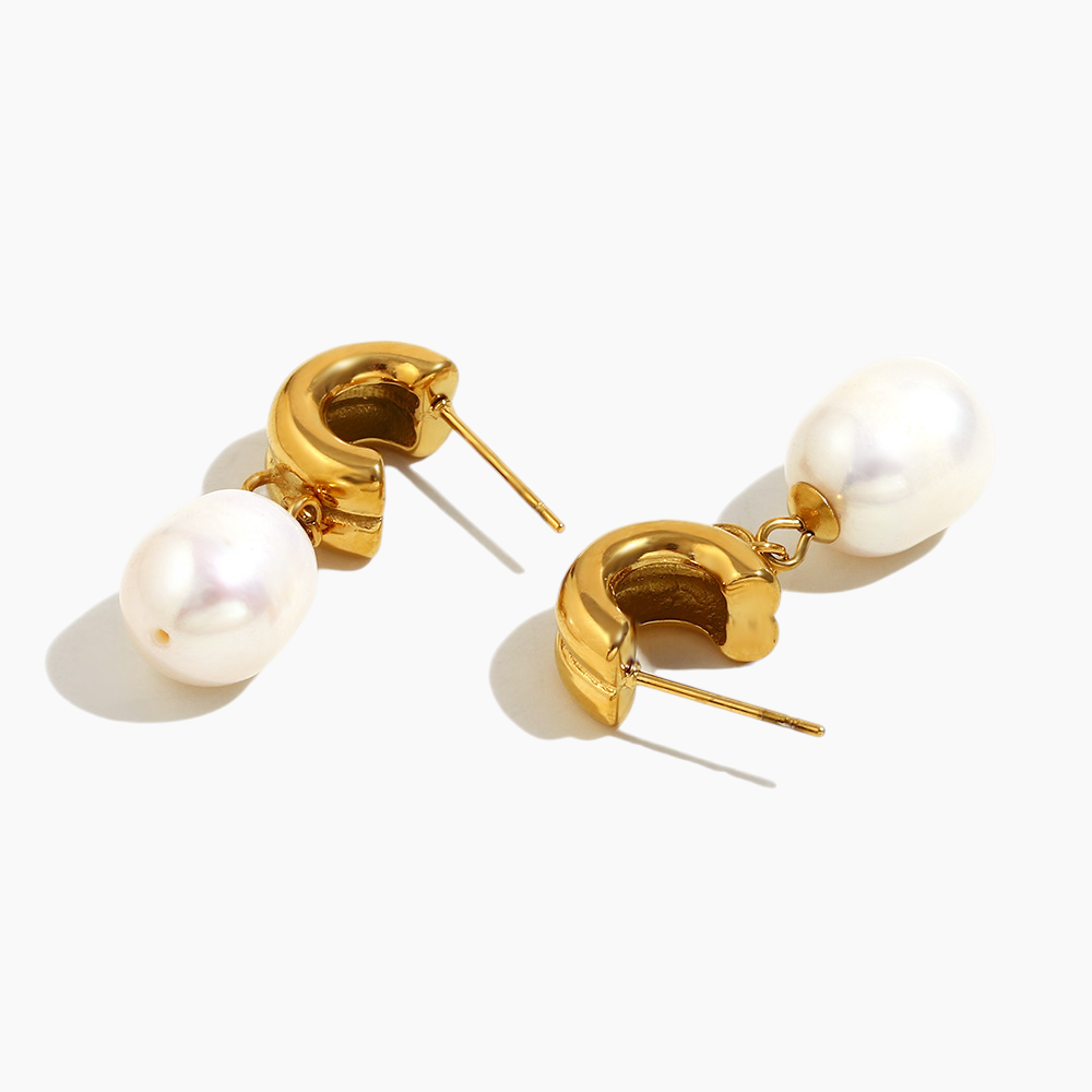 Aurora Pearl Drop Earrings