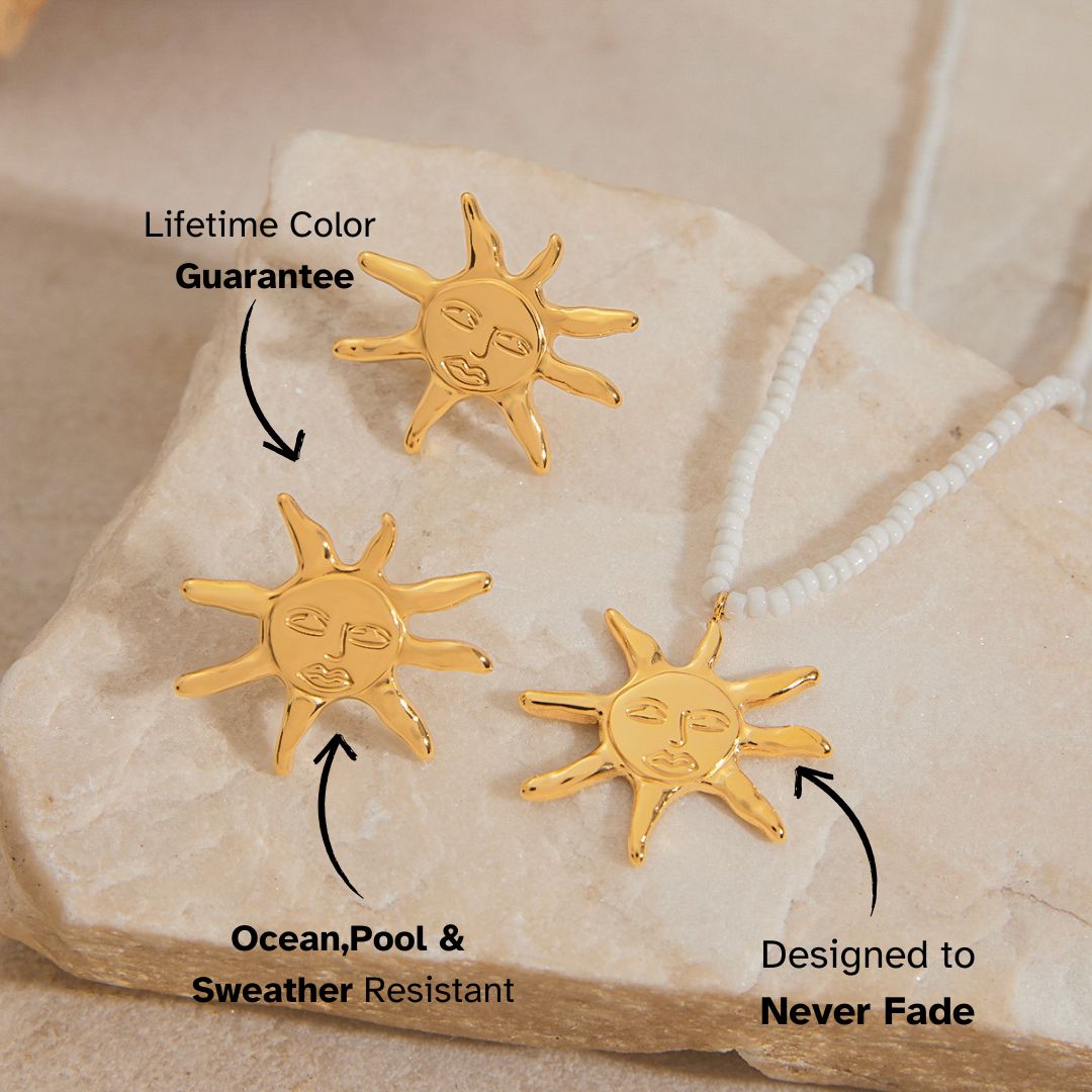 Golden Solstice Earrings