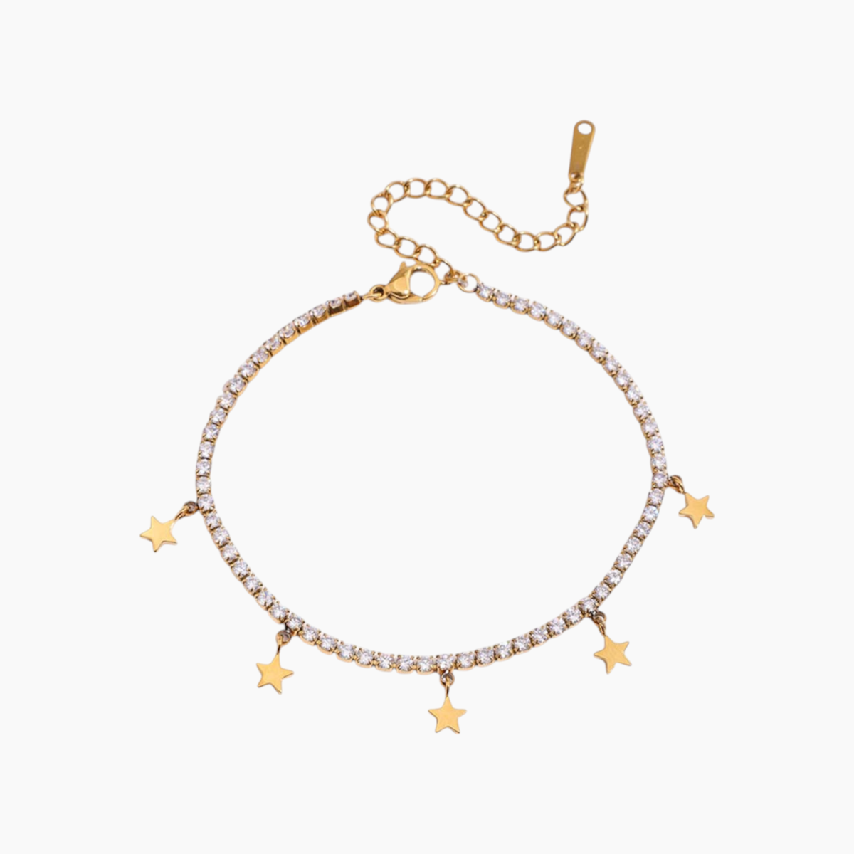 Starlit Sparkle Tennis Bracelet