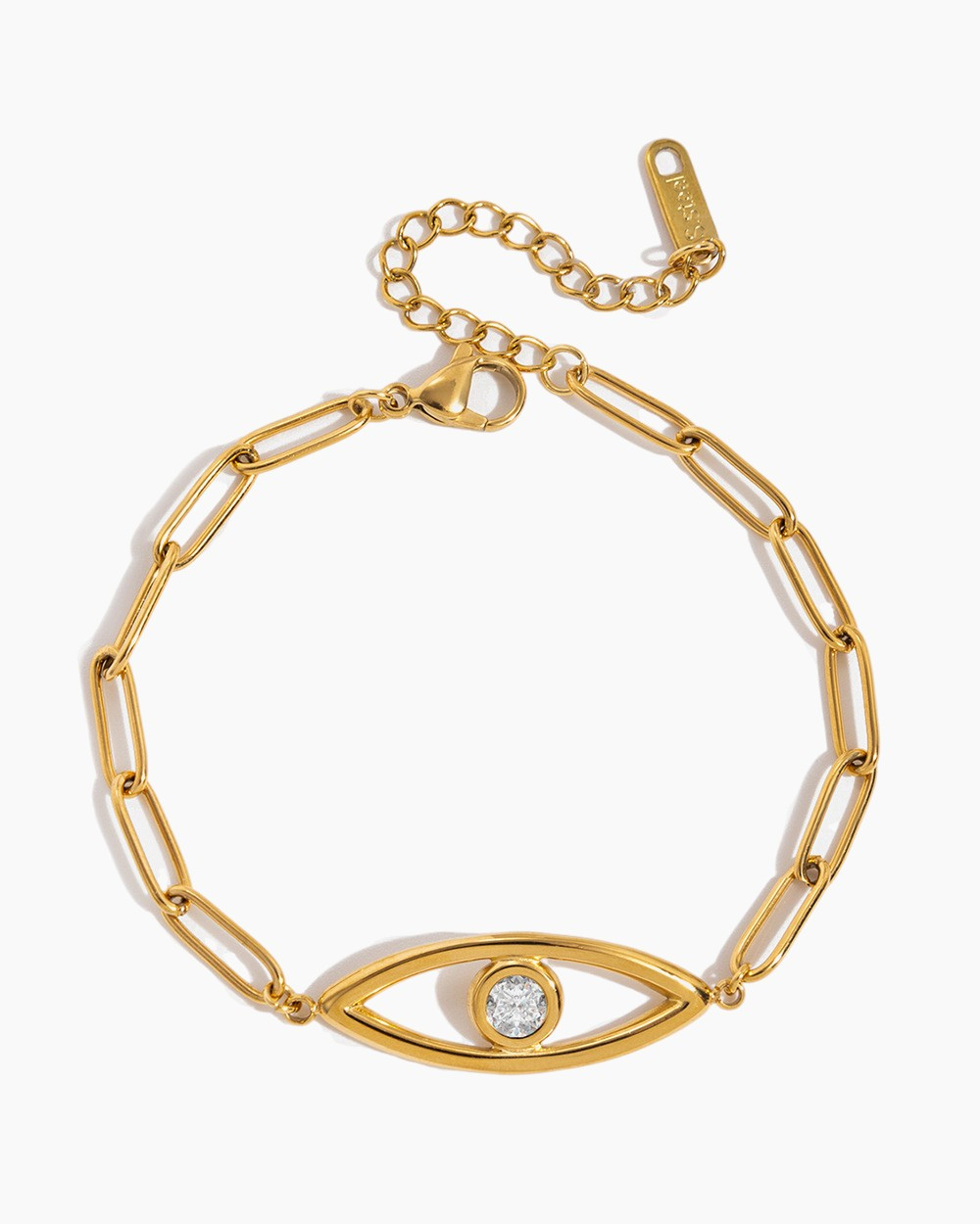 Minimal Guardian Eye Bracelet