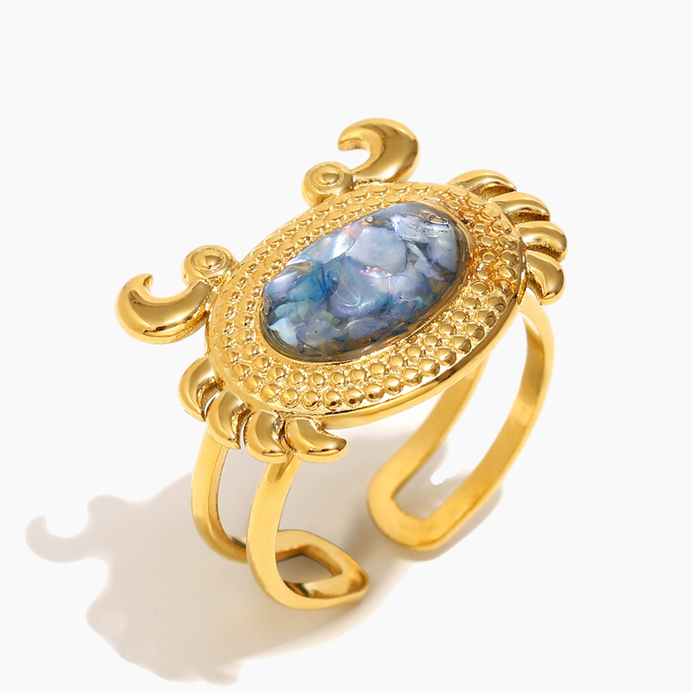 Tidal Guardian Crab Ring