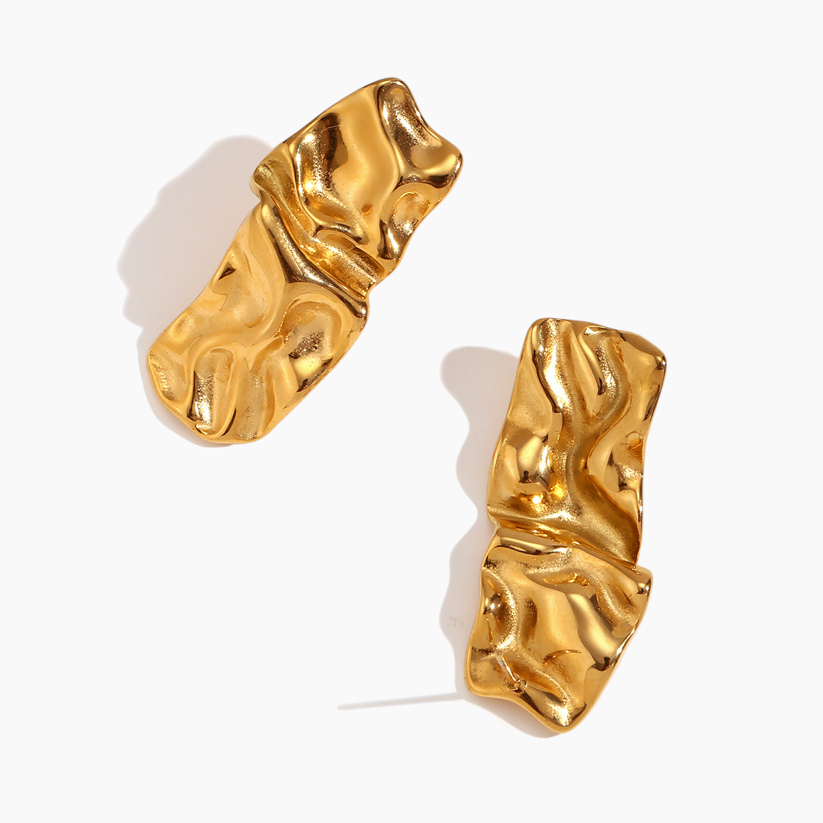 Molten Flow Statement Earrings