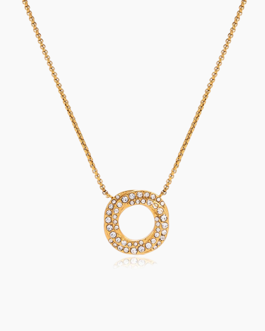 Eternal Circle Pendant Necklace