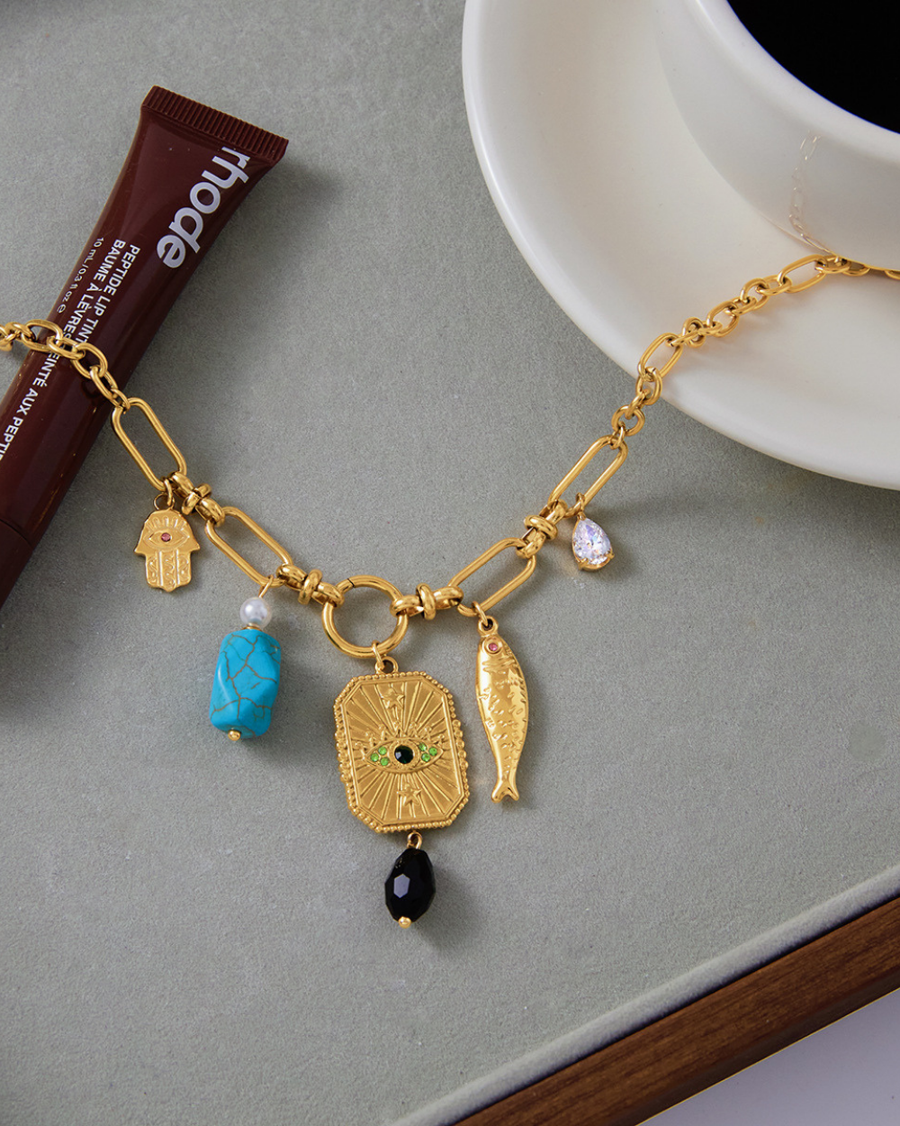 Mystic Amulet Charm Necklace