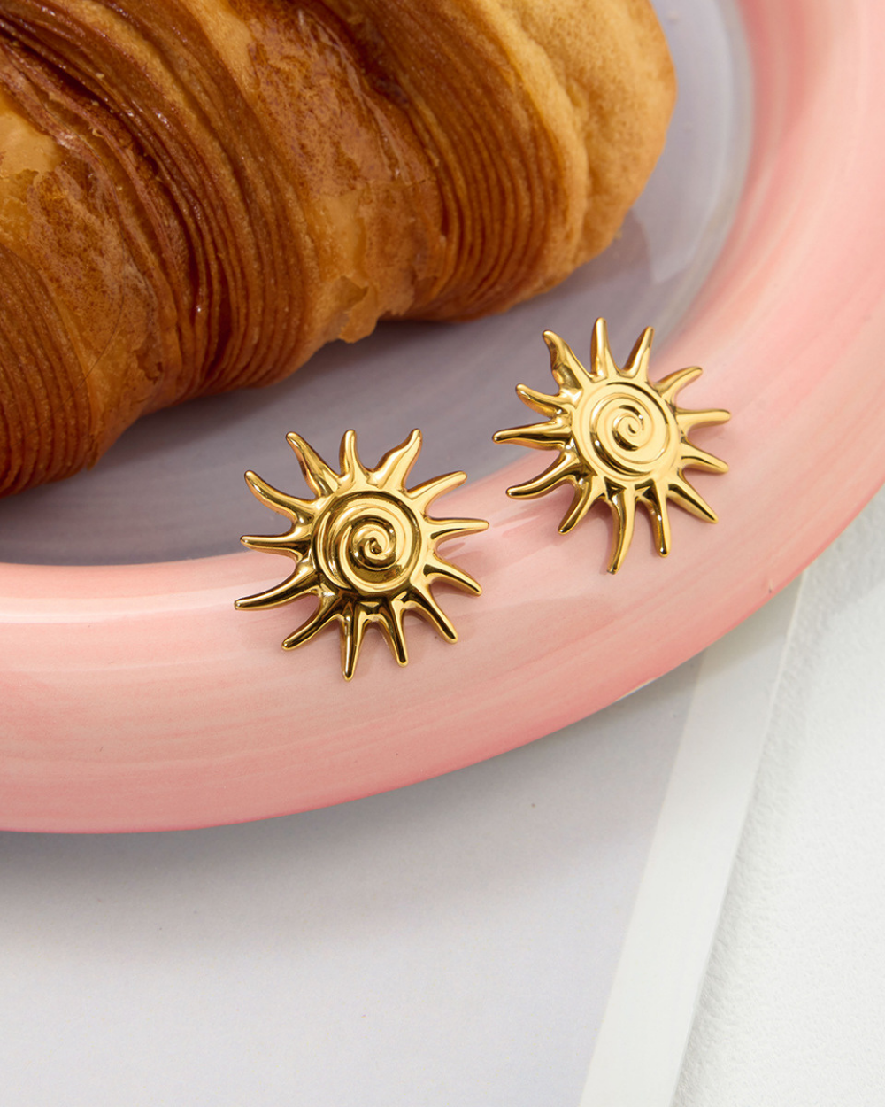 Solar Flare Stud Earrings