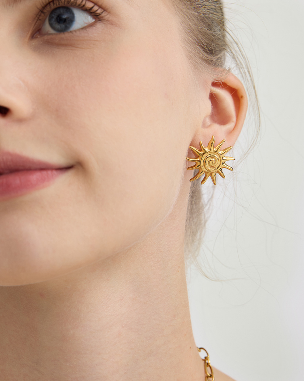 Solar Flare Stud Earrings
