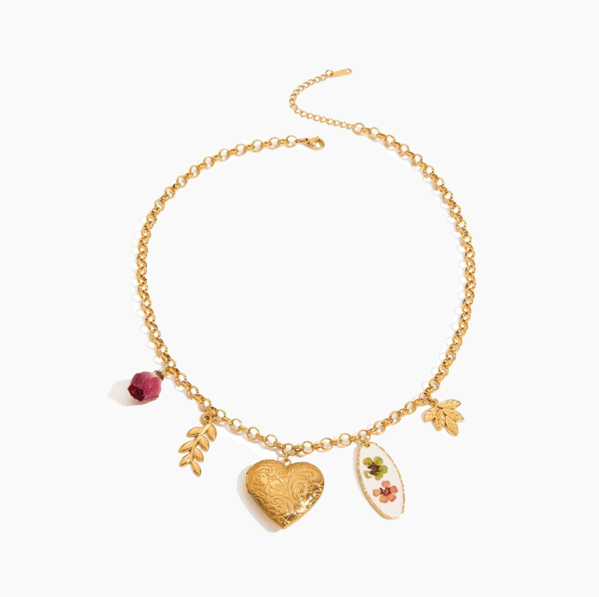 Garden Keepsake Charm Necklace