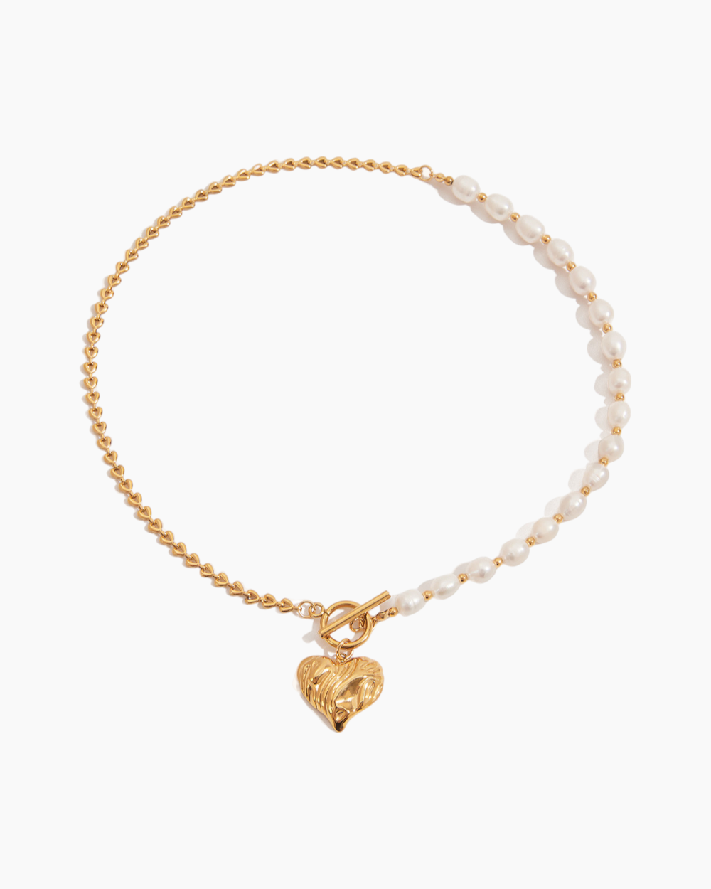 Pearlbound Heart Necklace