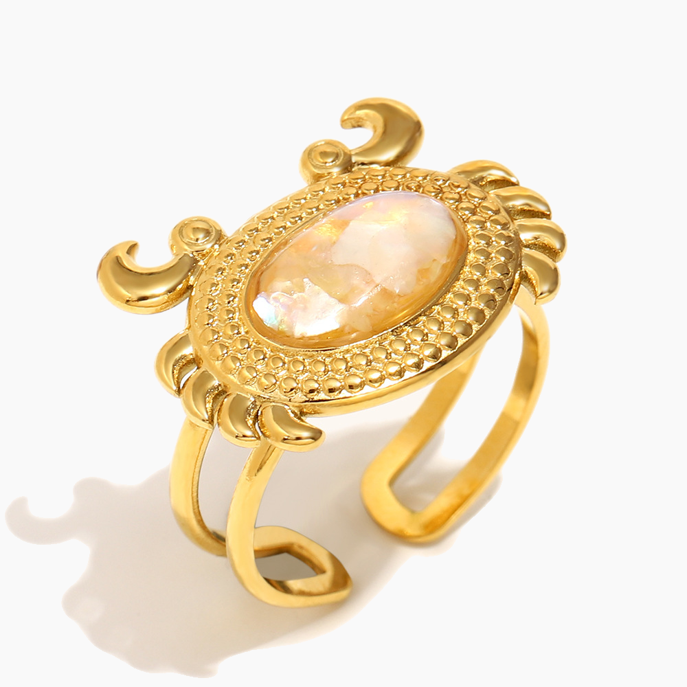 Tidal Guardian Crab Ring