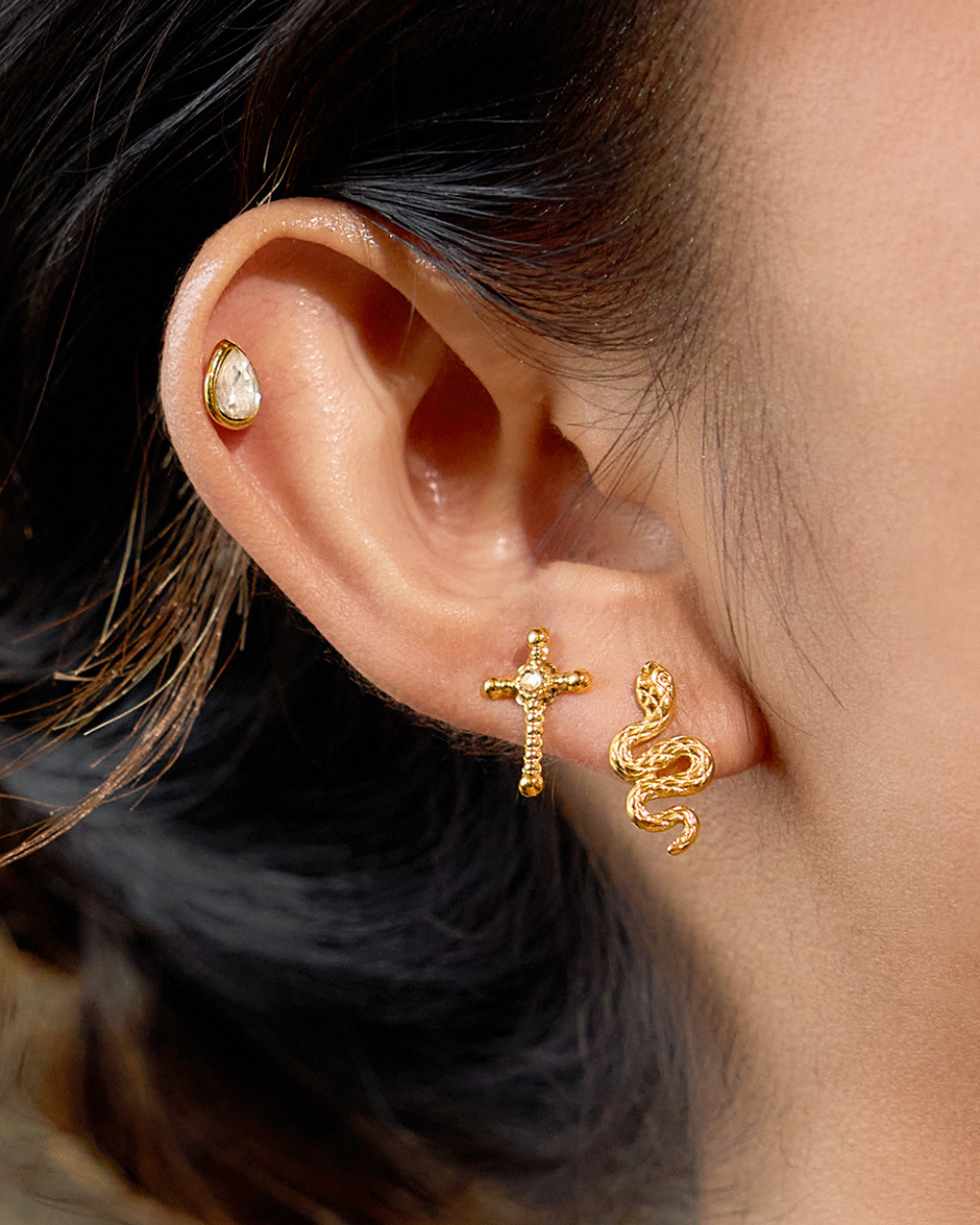 Mystic Guardian 3-Pairs Earrings Set