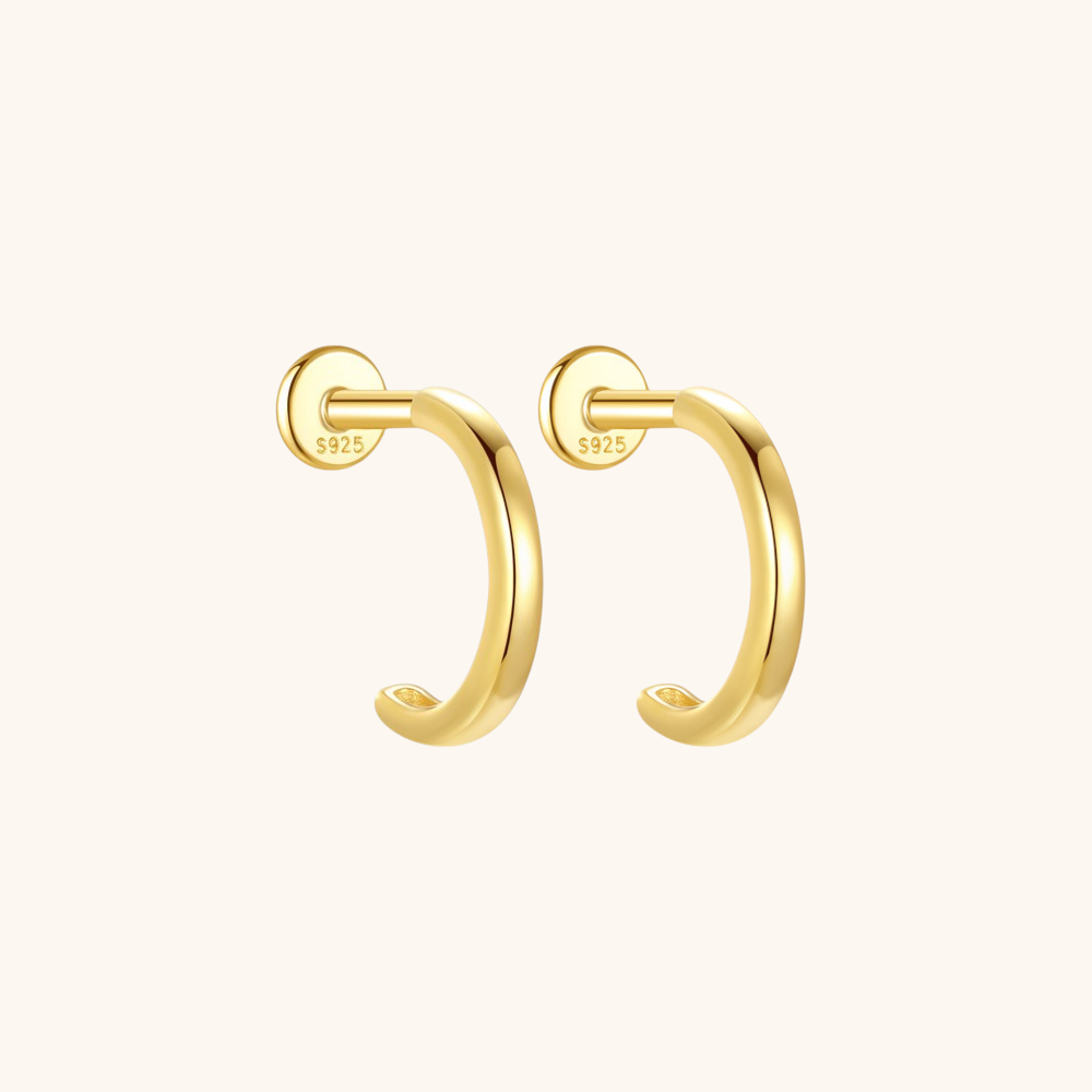 Minimalist Hoop Cartilage Earrings