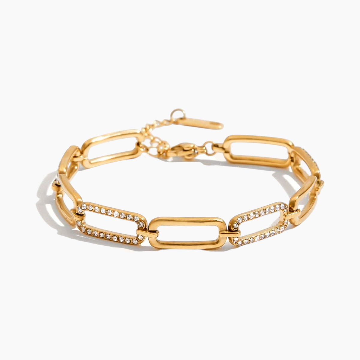 Sparkle Link Chain Bracelet