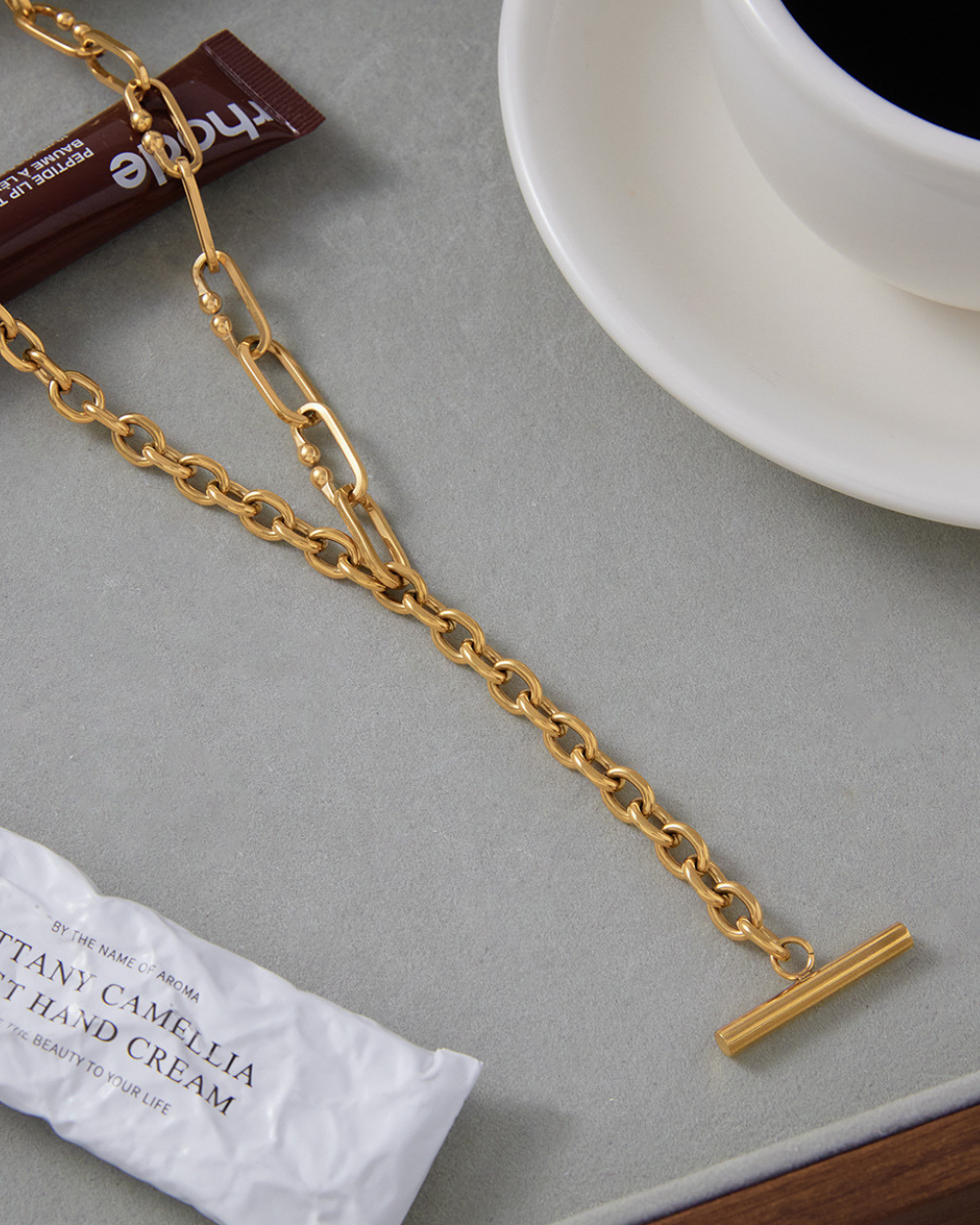 Bold Link Toggle Necklace