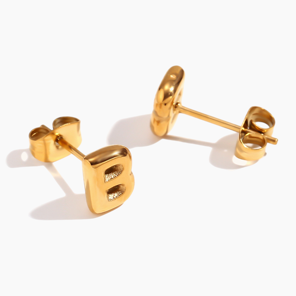 Minimalist Gold Stud Earrings