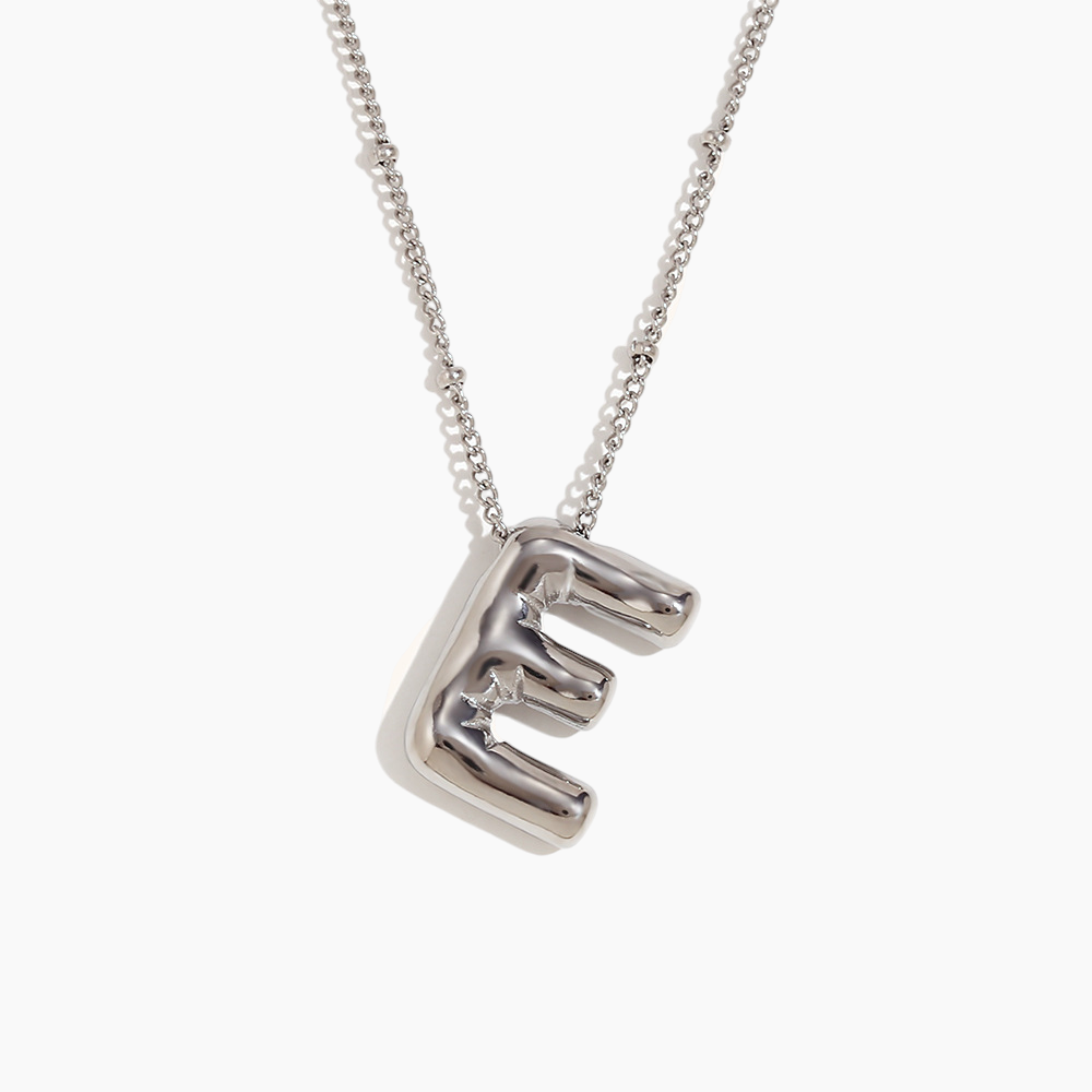 Bold Initial Pendant Necklace