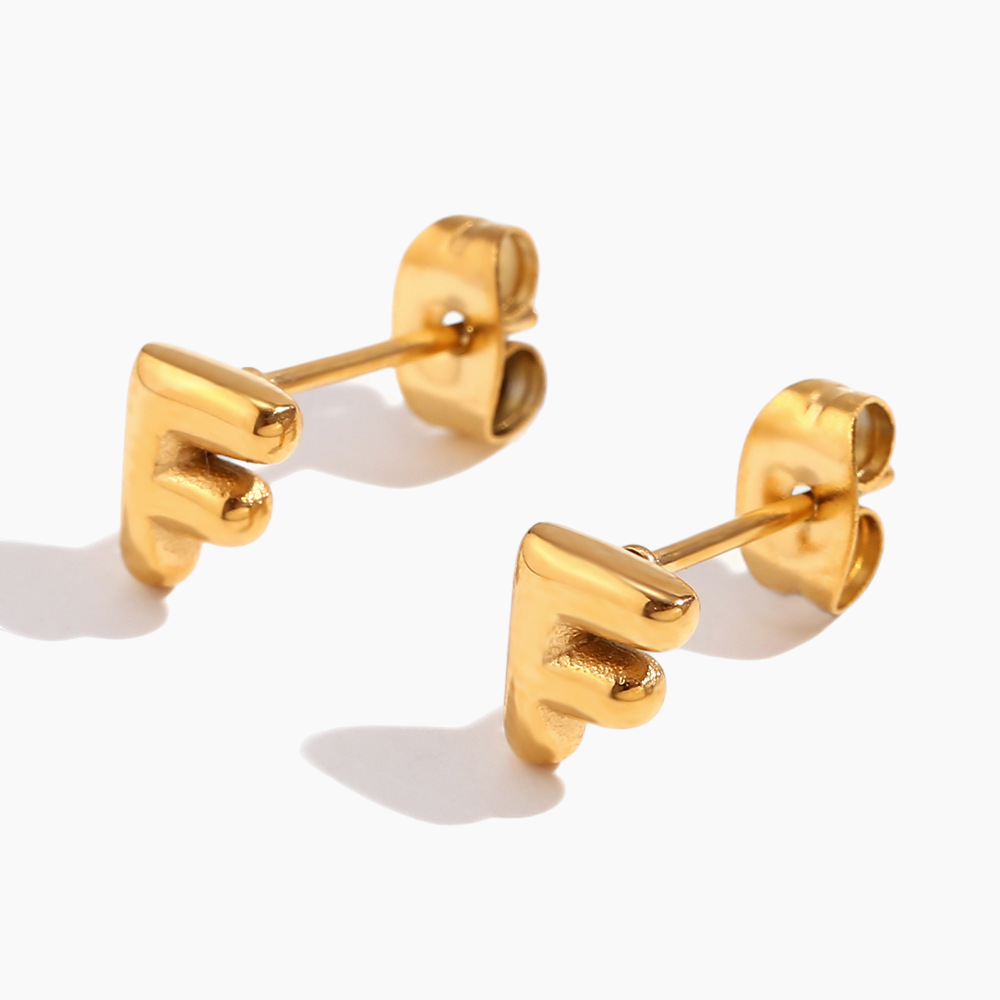 Minimalist Gold Stud Earrings