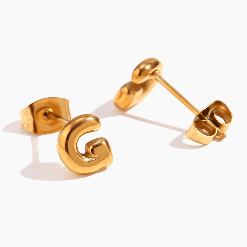 Minimalist Gold Stud Earrings