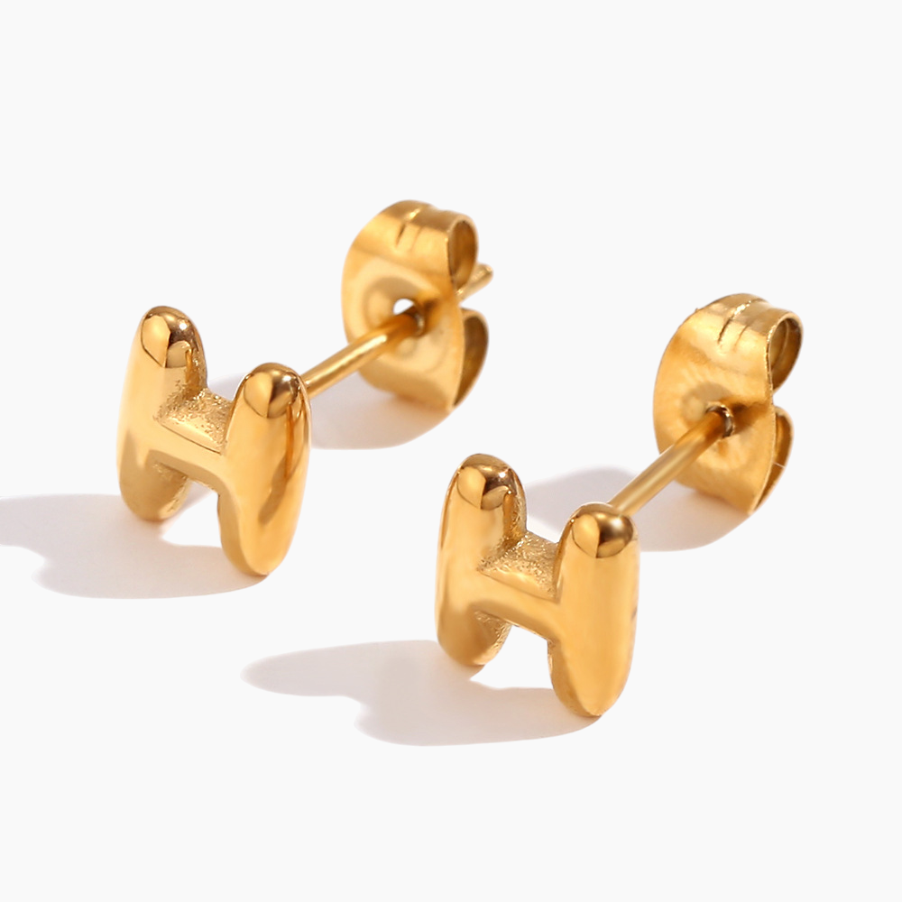 Minimalist Gold Stud Earrings