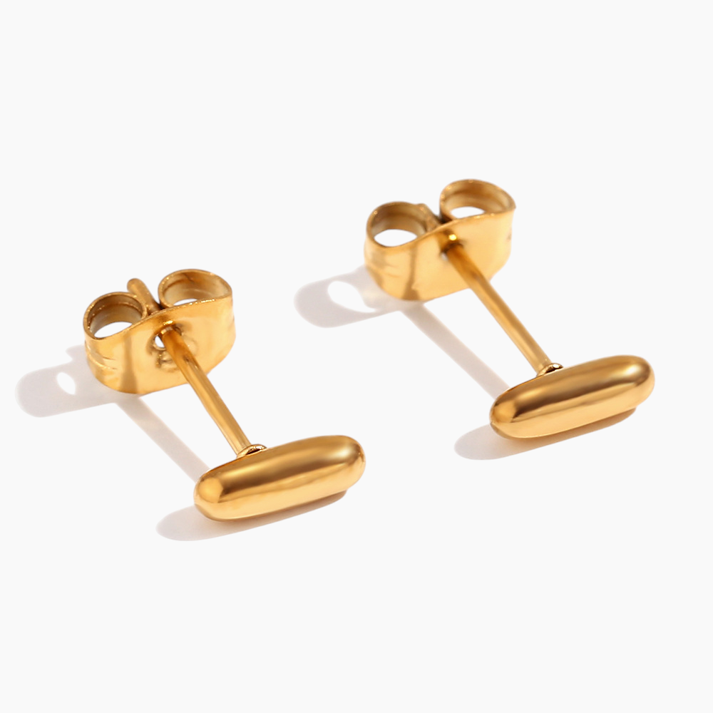 Minimalist Gold Stud Earrings