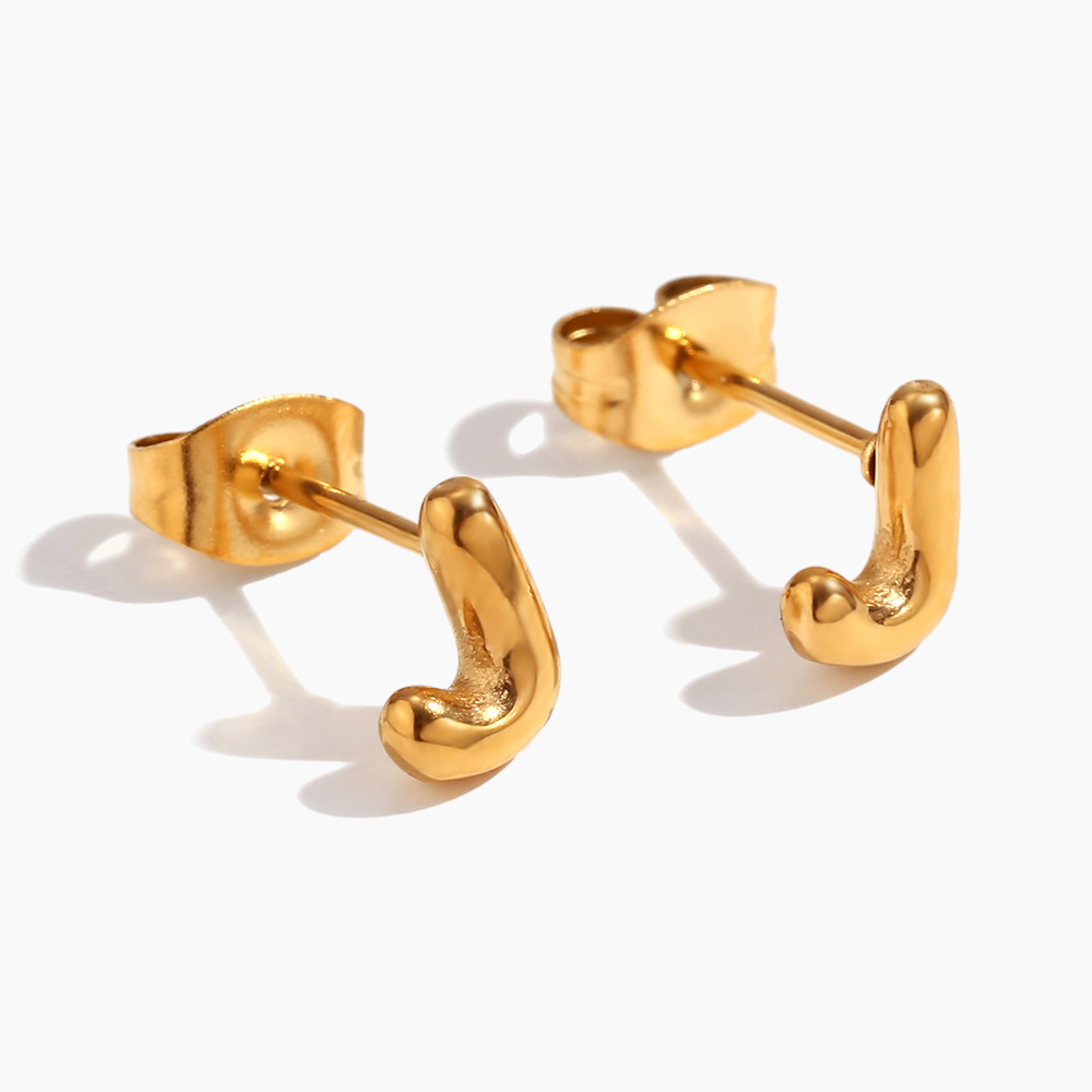Minimalist Gold Stud Earrings