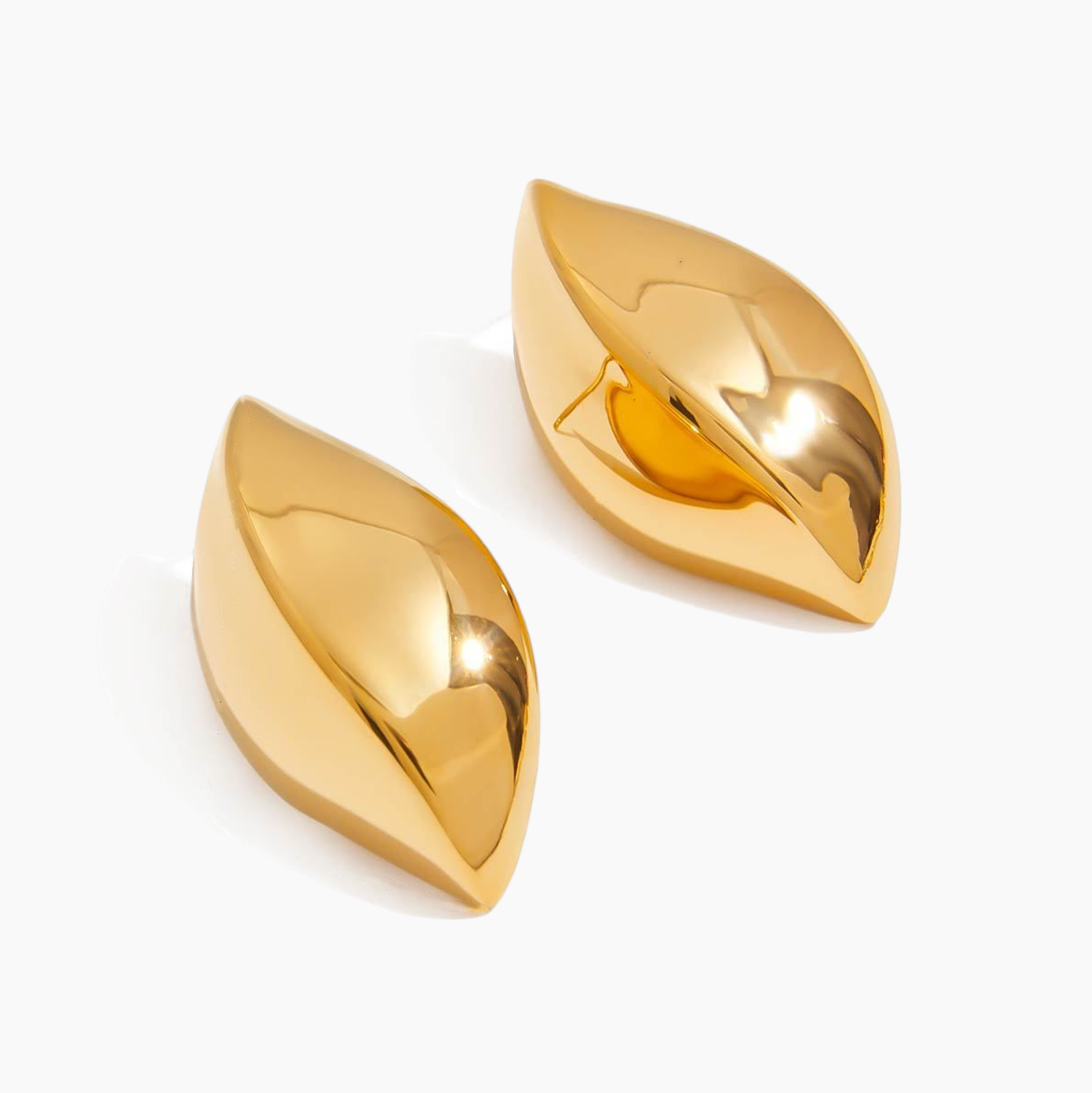 Gilded Leaf Earrings