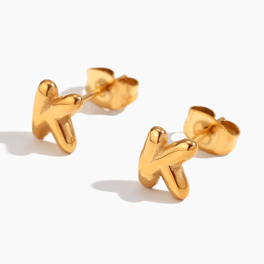 Minimalist Gold Stud Earrings