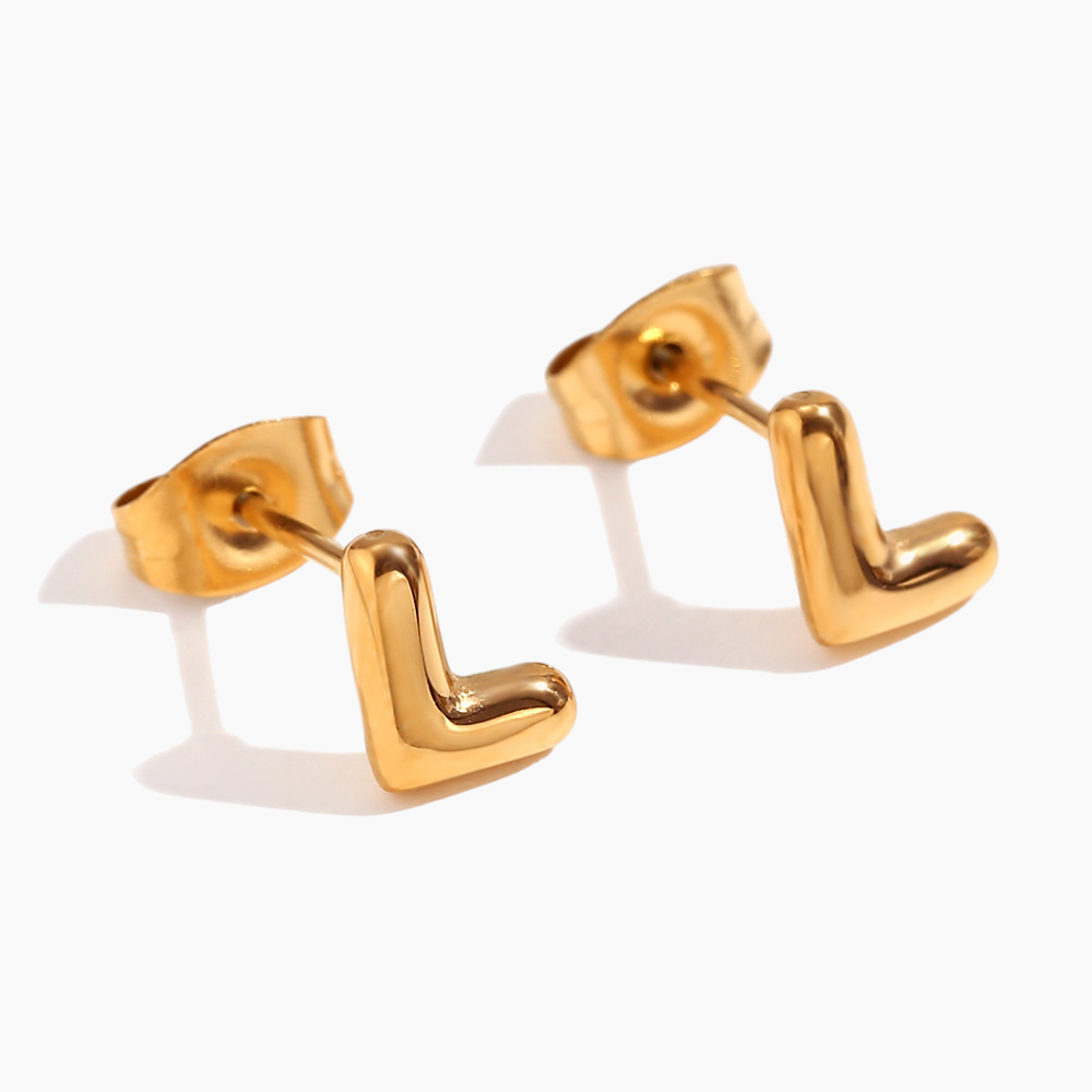 Minimalist Gold Stud Earrings