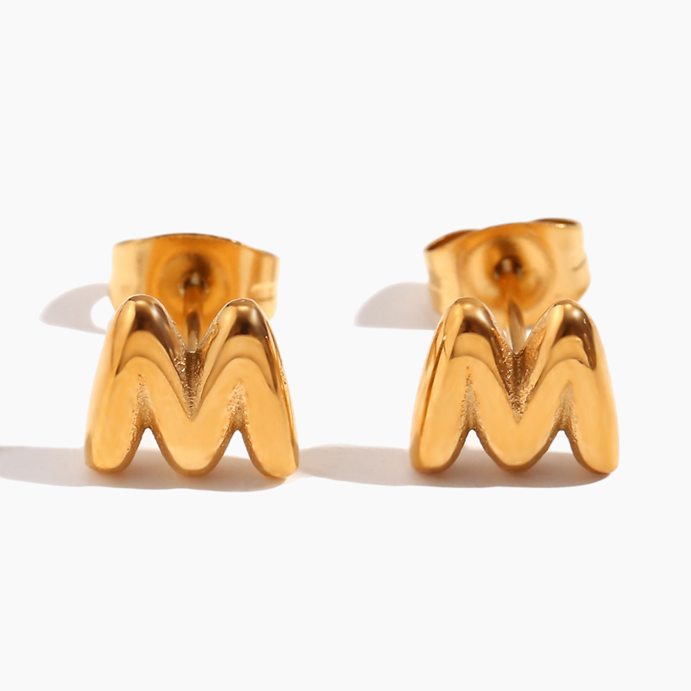 Minimalist Gold Stud Earrings