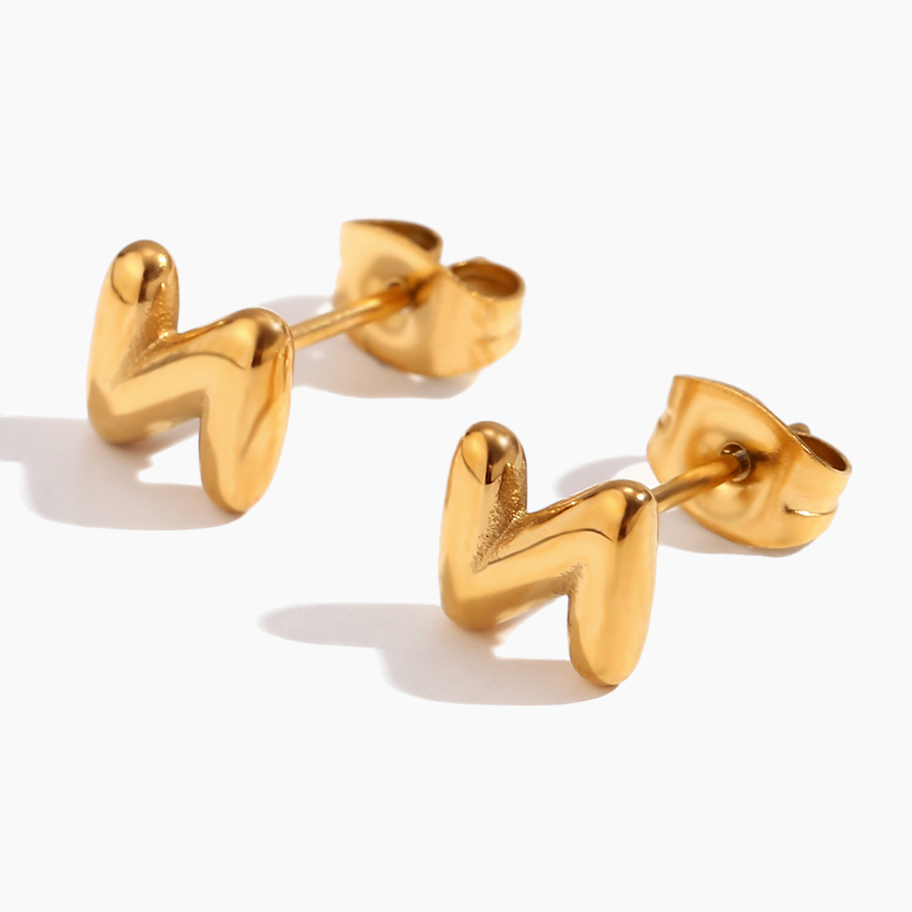 Minimalist Gold Stud Earrings