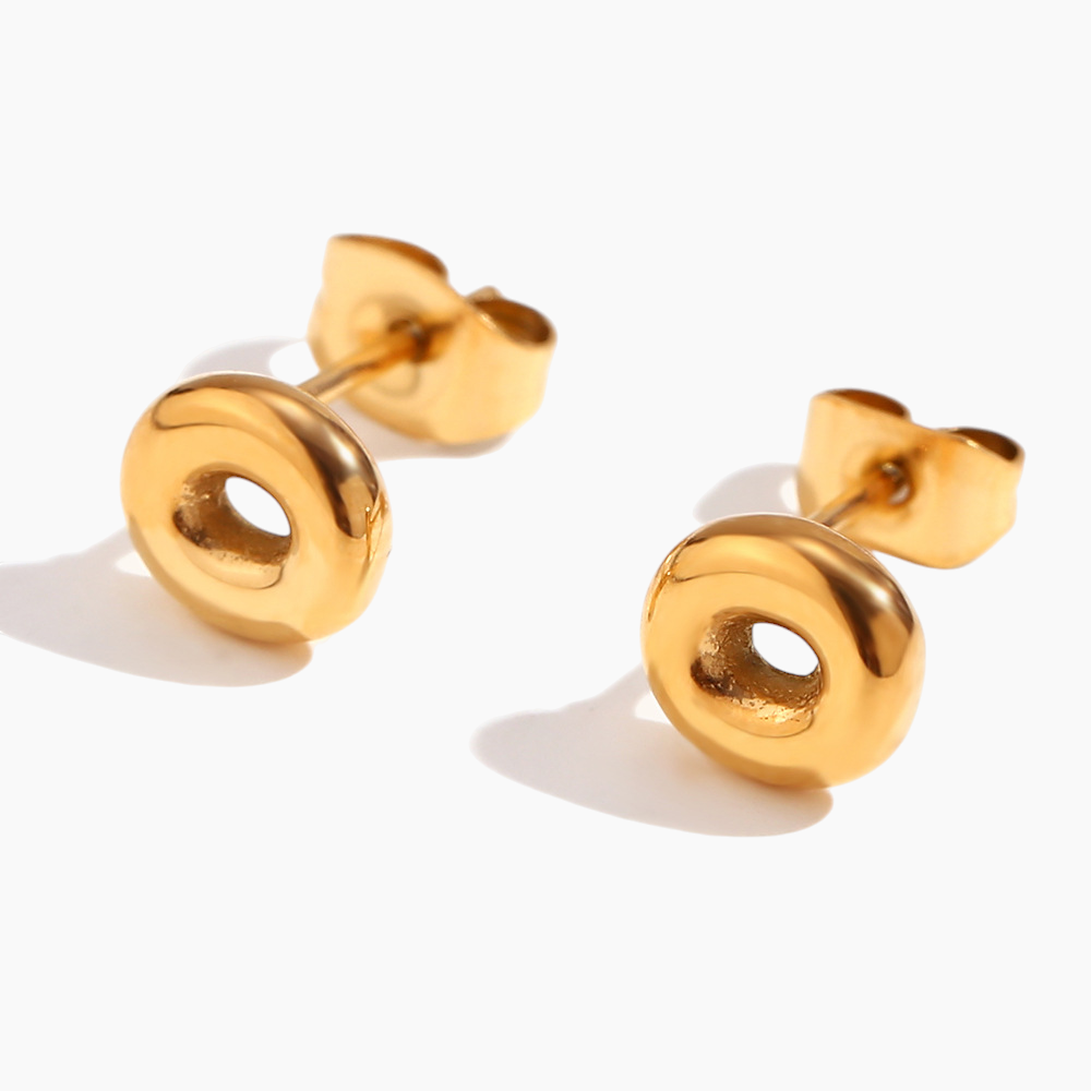 Minimalist Gold Stud Earrings