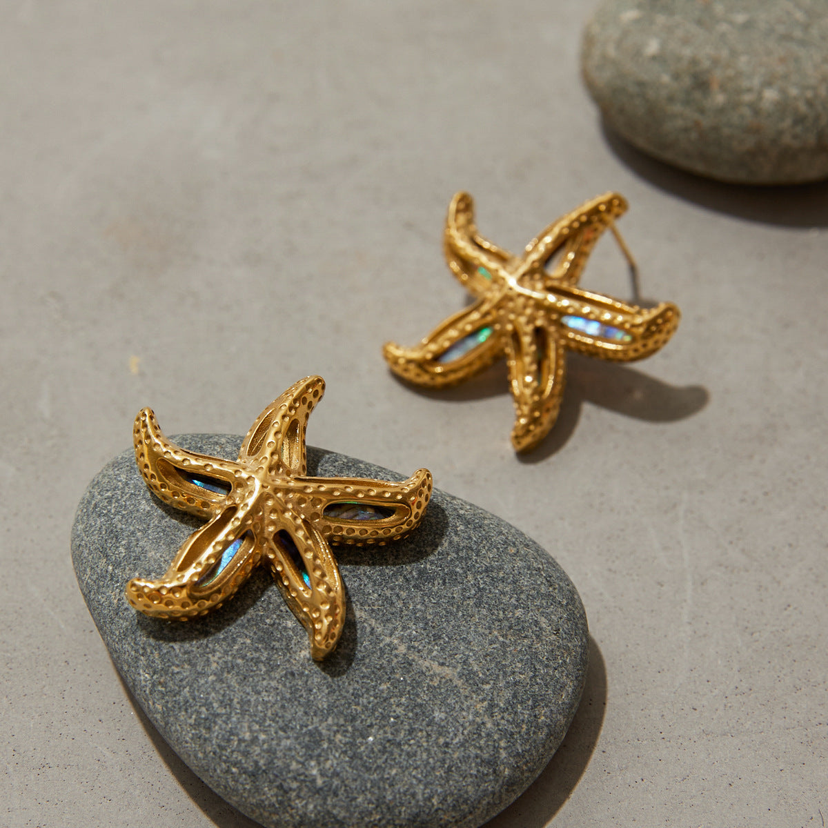 Tidewhirl Starfish Earrings