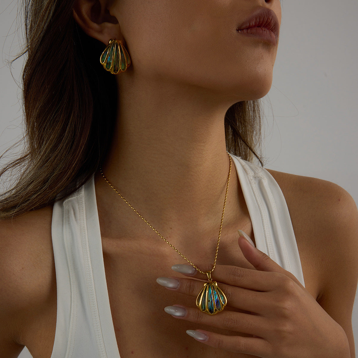 Seabreeze Shell Earrings