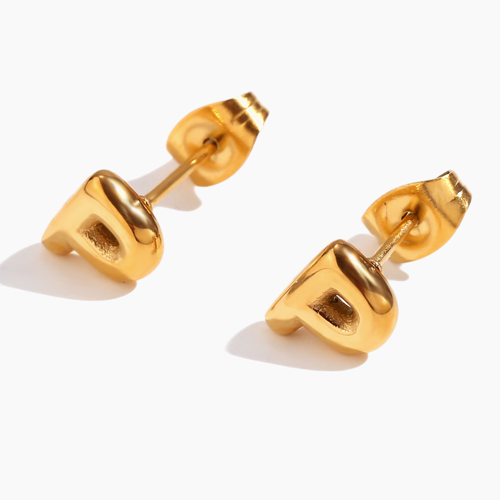Minimalist Gold Stud Earrings