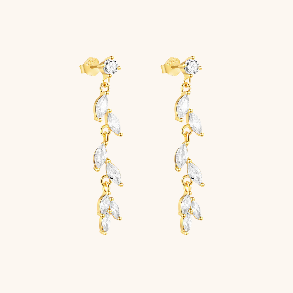 Leaf Drop Earrings