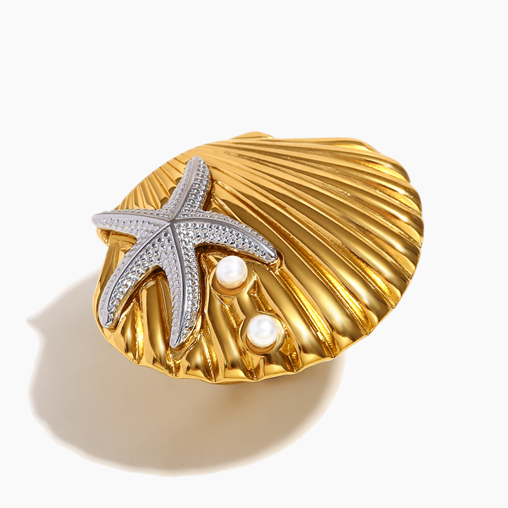 Ocean Treasure Shell Ring