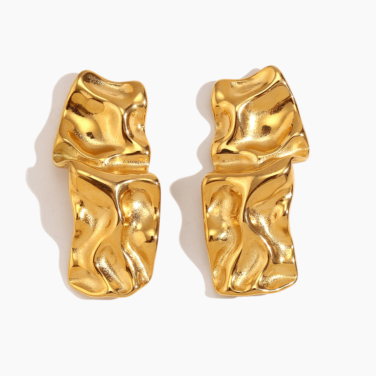 Molten Flow Statement Earrings