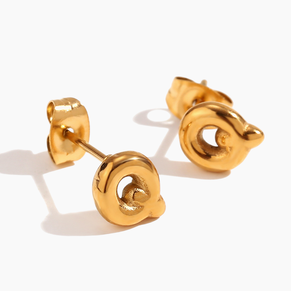 Minimalist Gold Stud Earrings
