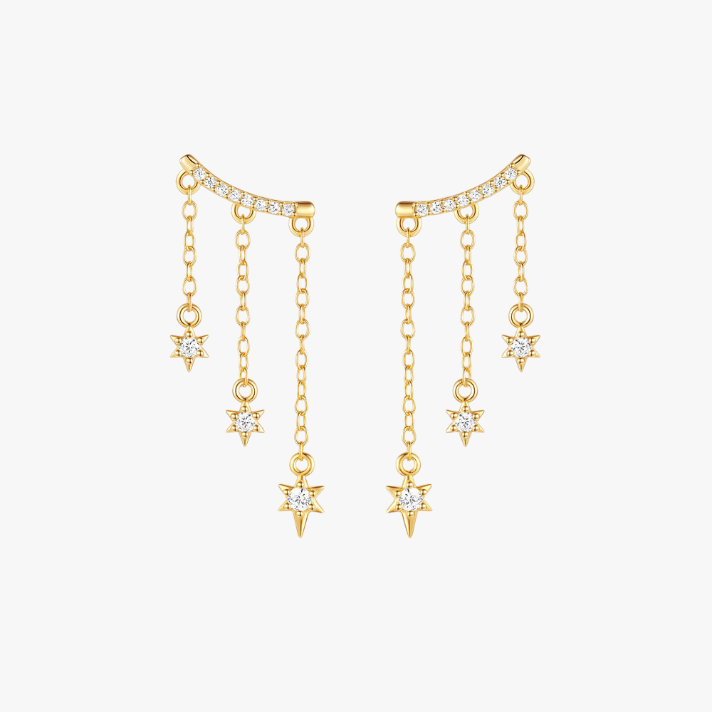 Celestial Cascade Earrings