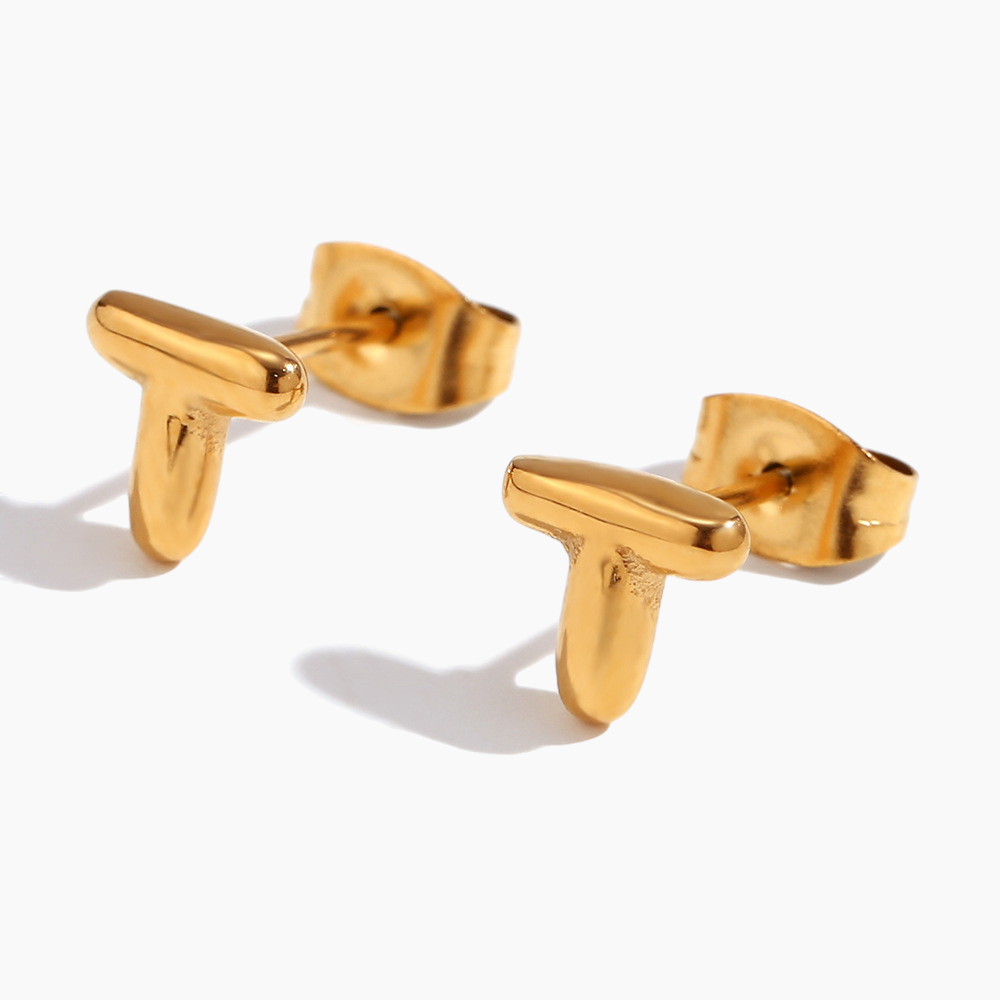 Minimalist Gold Stud Earrings