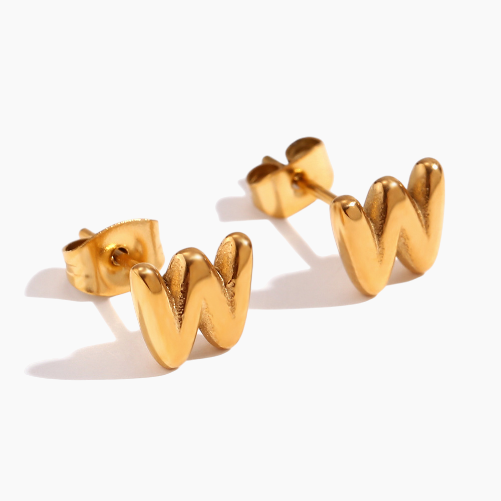 Minimalist Gold Stud Earrings