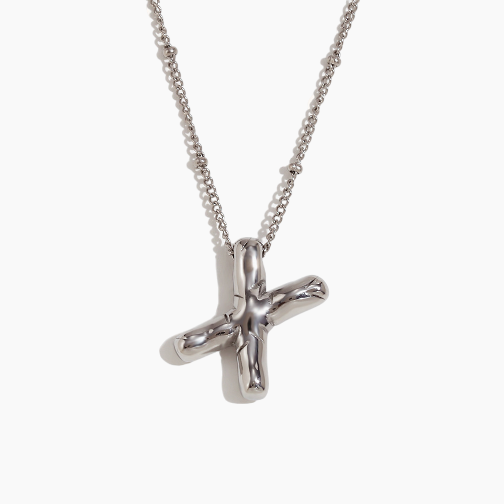 Bold Initial Pendant Necklace