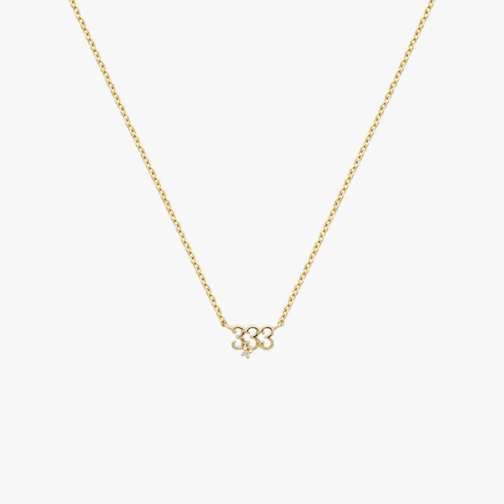 Angel Number Pendant Necklace - mifjewelry