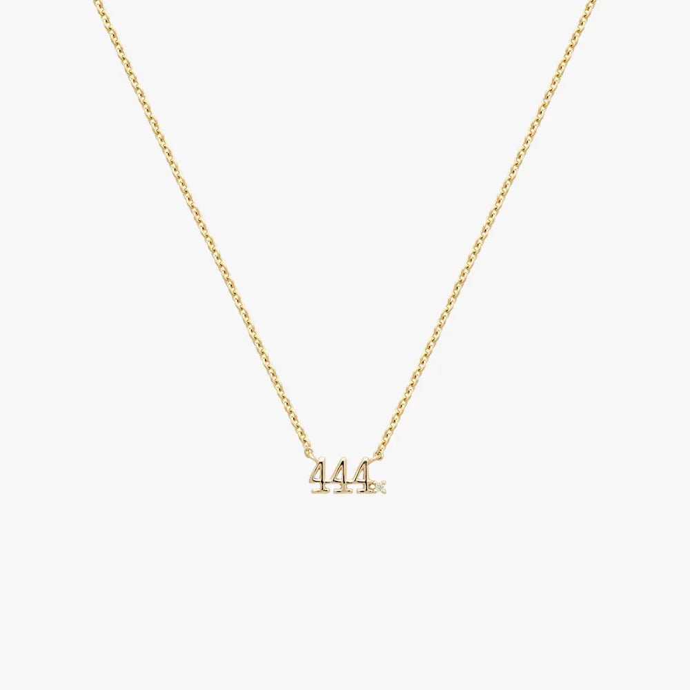 Angel Number Pendant Necklace - mifjewelry