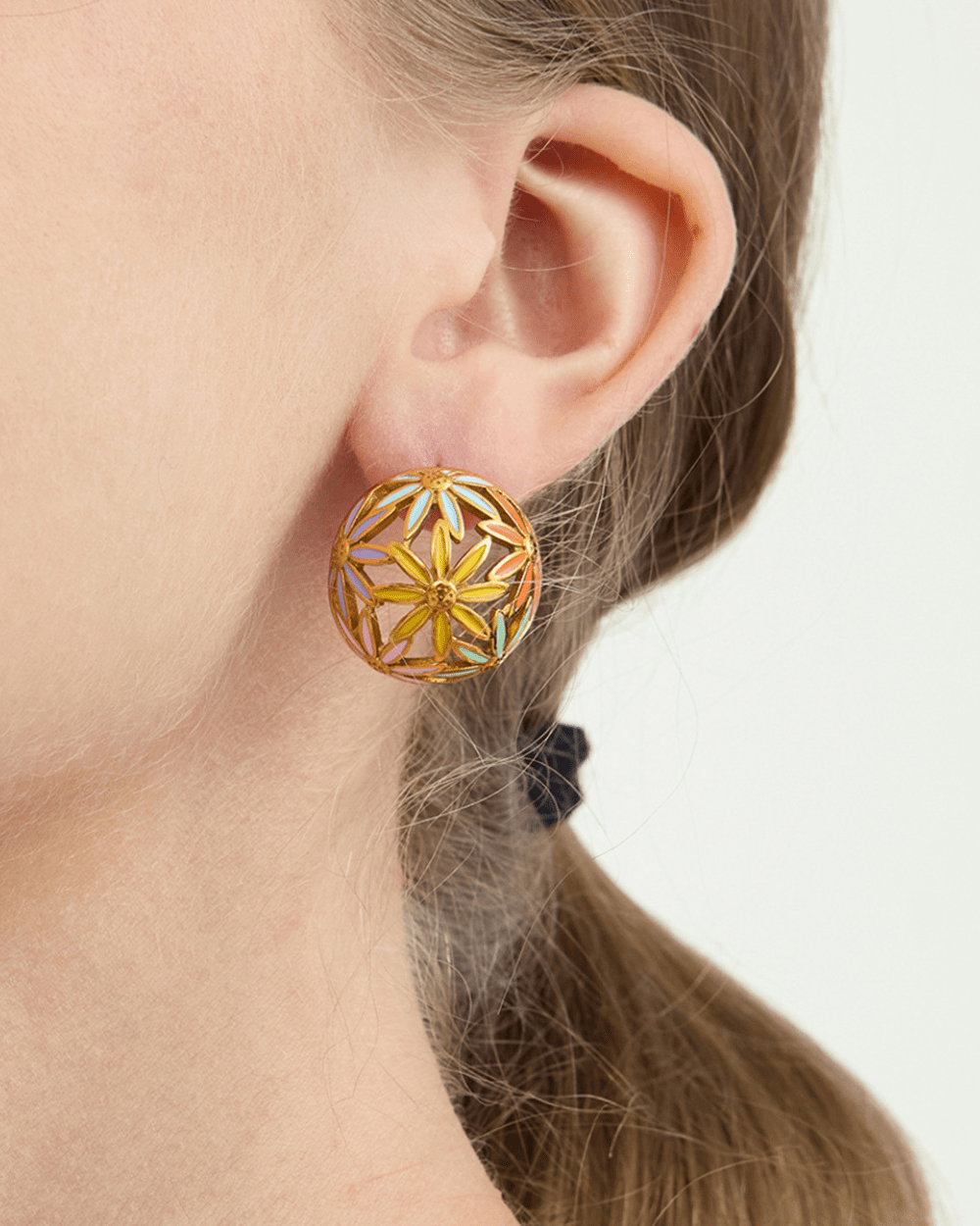 Blooming Colors Flower Earrings - mifjewelry