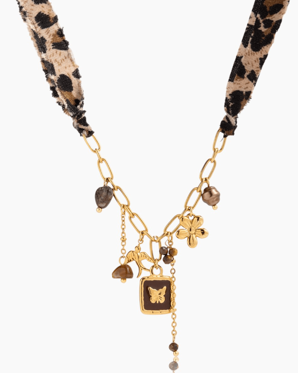 Boho Butterfly Charm Necklace - mifjewelry