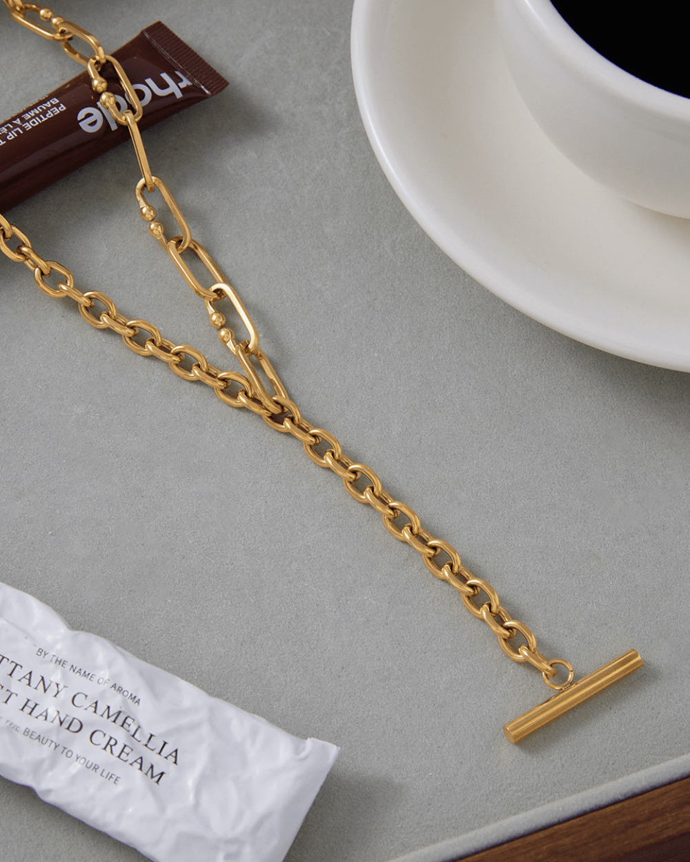 Bold Link Toggle Necklace - mifjewelry