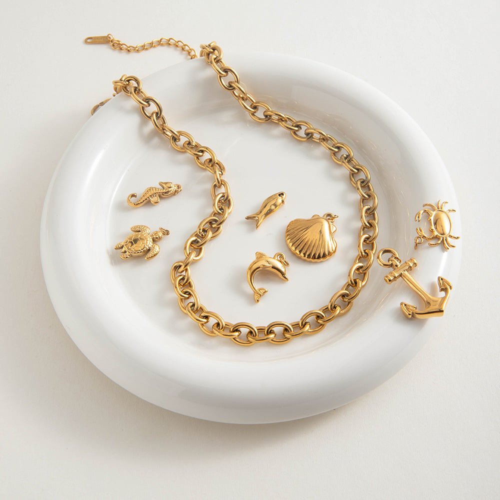Bold Tides Chain Necklace - mifjewelry