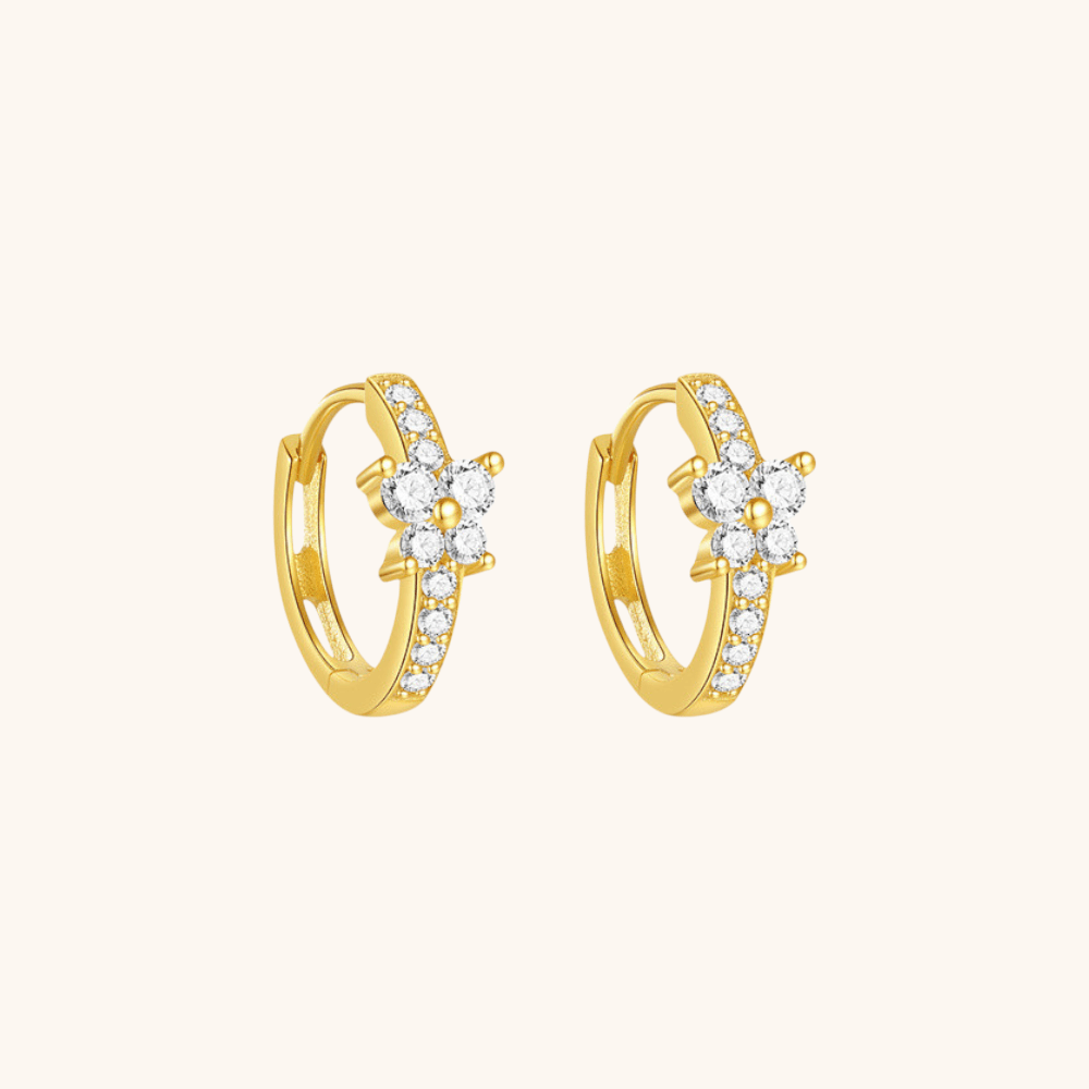 Butterfly Huggie Hoop Earrings - mifjewelry